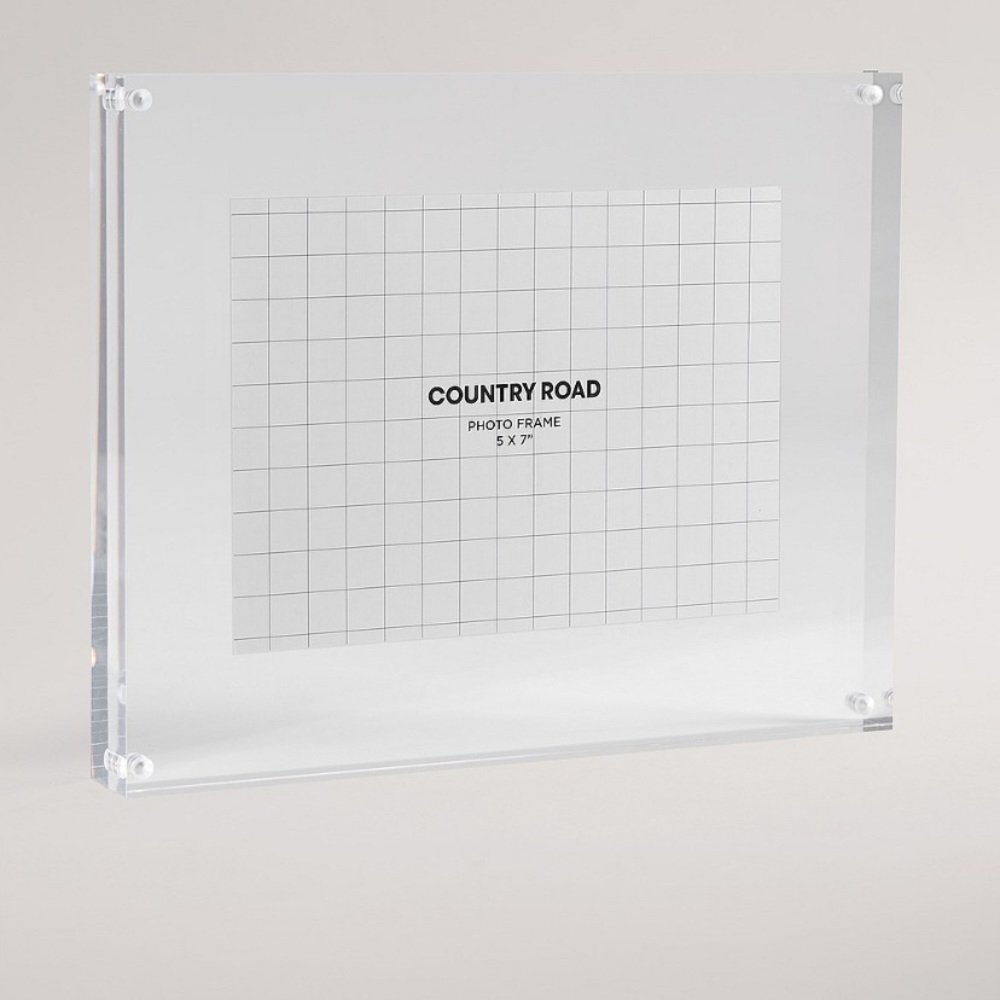 Country Road Clear Acrylic Photo Frame
